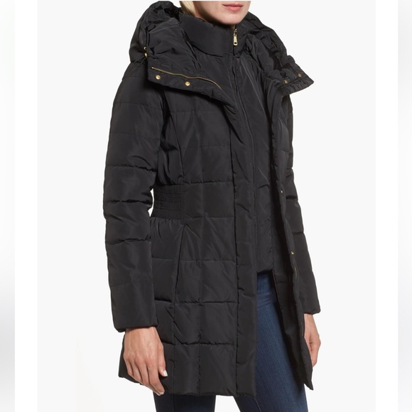 Cole Haan Winter Puffer Coat Black Size XS Puffy X-Small Extra Small Neutral - Picture 2 of 11
